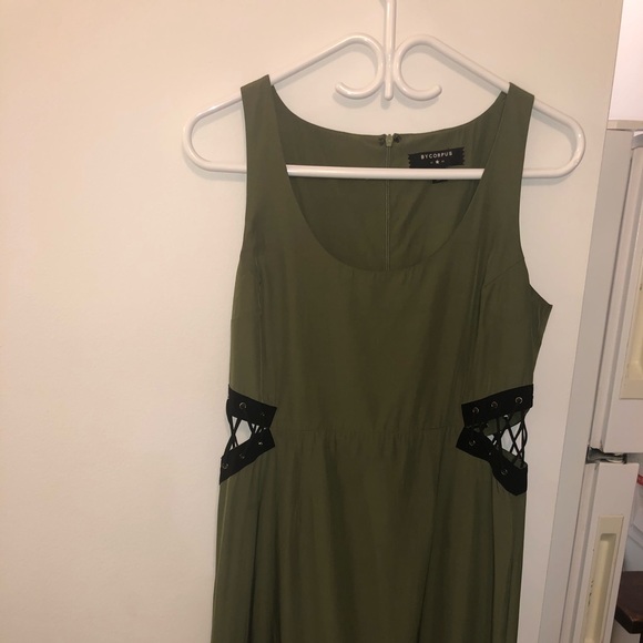 ByCorpus Olive Green Maxi Dress - Picture 3 of 5